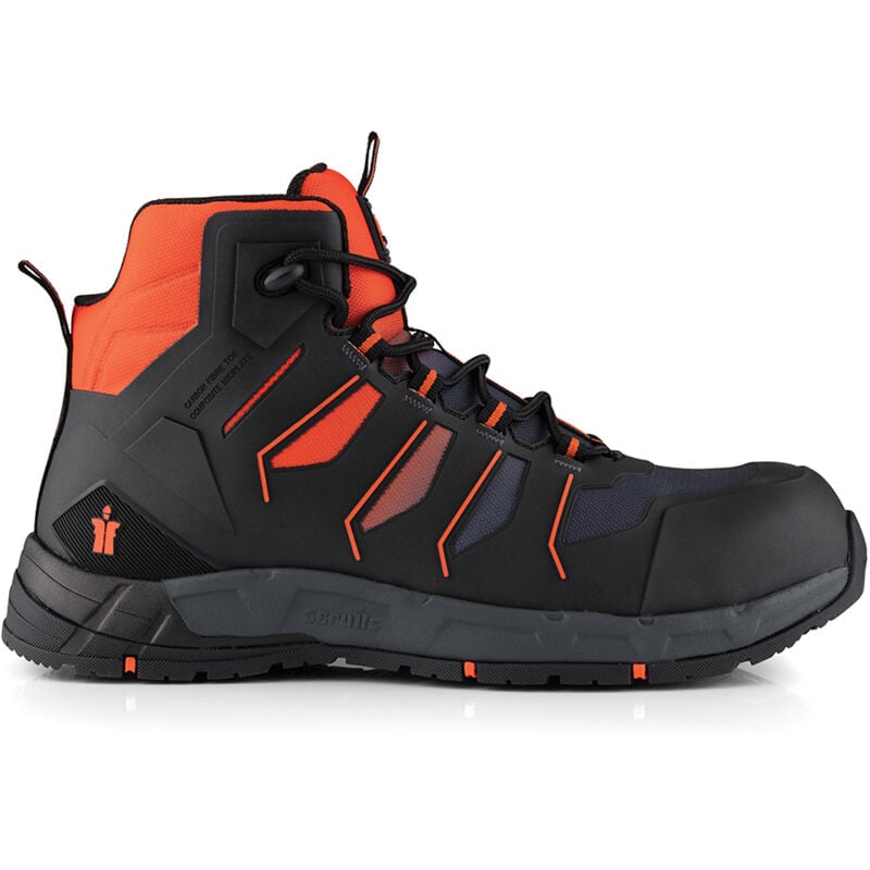 foto del prodotto stivale di sicurezza glide, nero/arancio numero 47 (12)