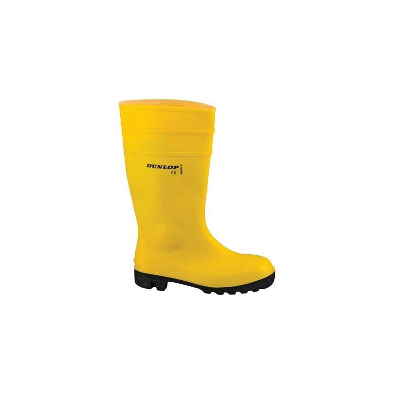foto del prodotto stivale pvc antinfortunio work its dunlop giallo s5 41