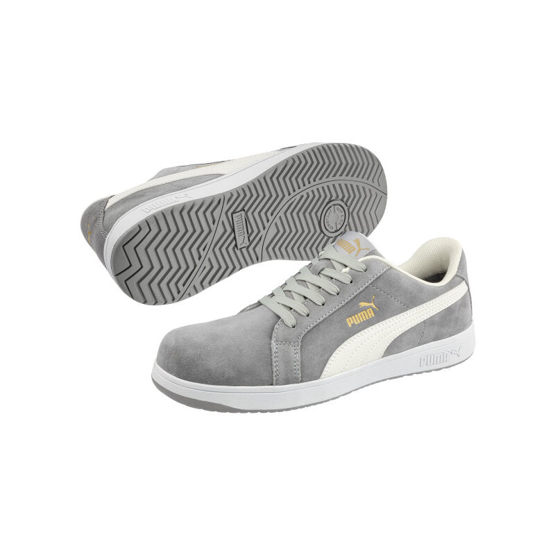 foto del prodotto stivali bassi puma iconic suede s1p grigio t.47 640030800000047