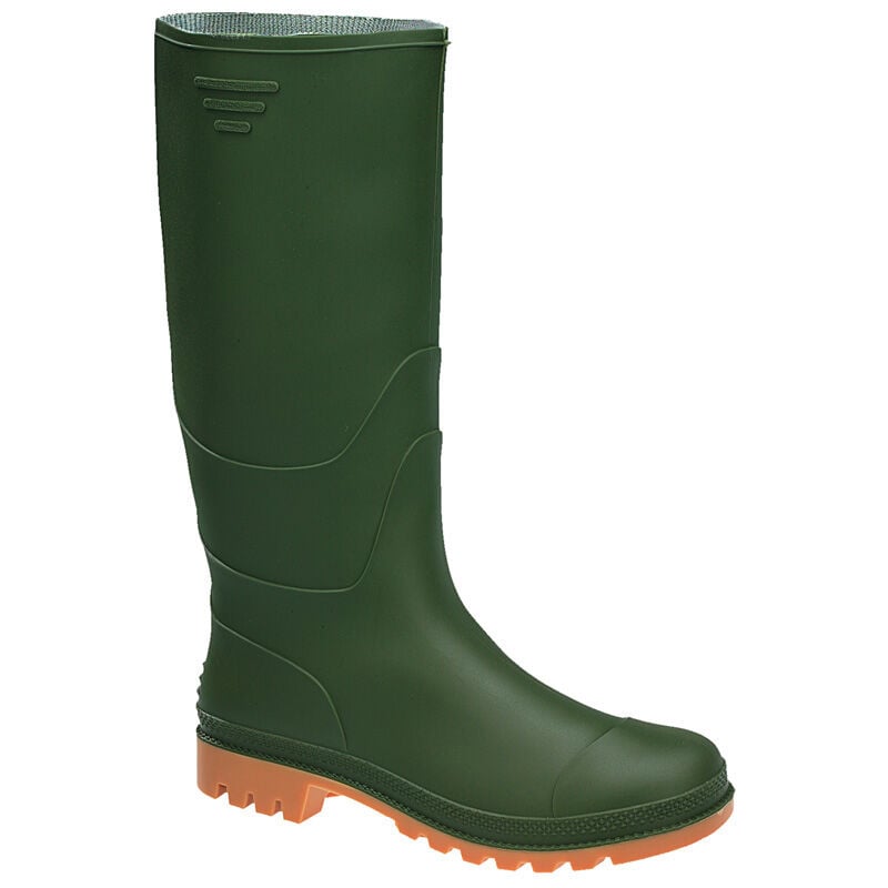 foto del prodotto stivali da lavoro balilla a ginocchio 36 in pvc verde stivaletto impermeabile antiscivolo per edilizia campagna