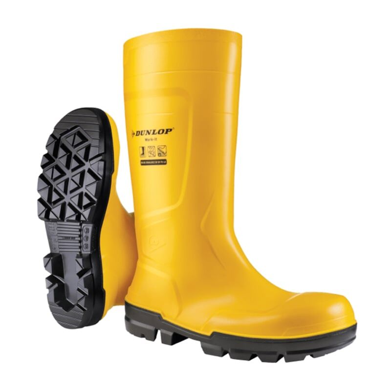 foto del prodotto stivali da lavoro dunlop nb2jf01 s5 sr in pvc 37 giallo scuro
