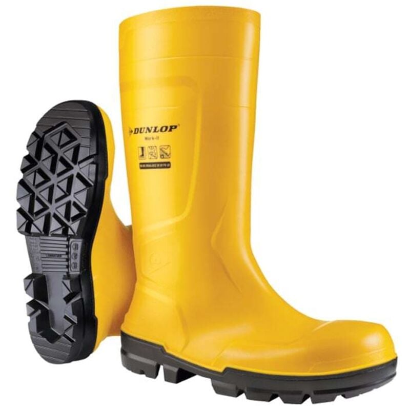foto del prodotto stivali da lavoro dunlop nb2jf01 s5 sr in pvc 43 giallo scuro