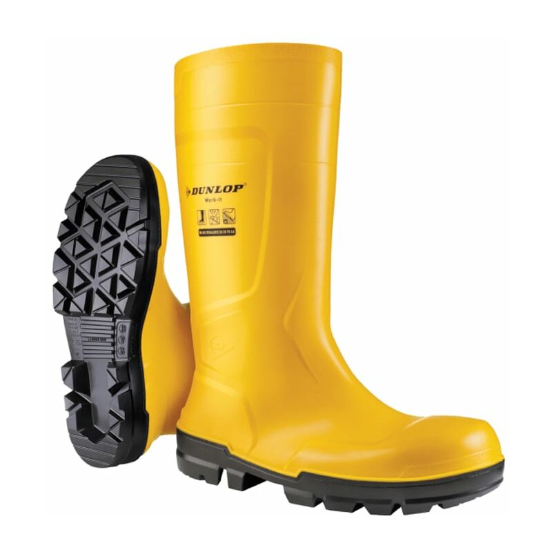 foto del prodotto stivali da lavoro dunlop nb2jf01 s5 sr in pvc 50 giallo scuro