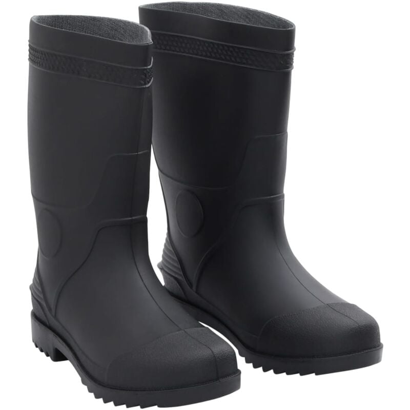 foto del prodotto stivali da pioggia neri misura 41 in pvc - vidaxl