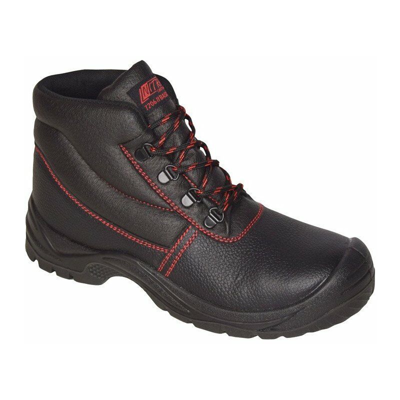 foto del prodotto stivali di sicurezza del gradino di base. gr.42 black s3 src en20345 nitra in pelle completa