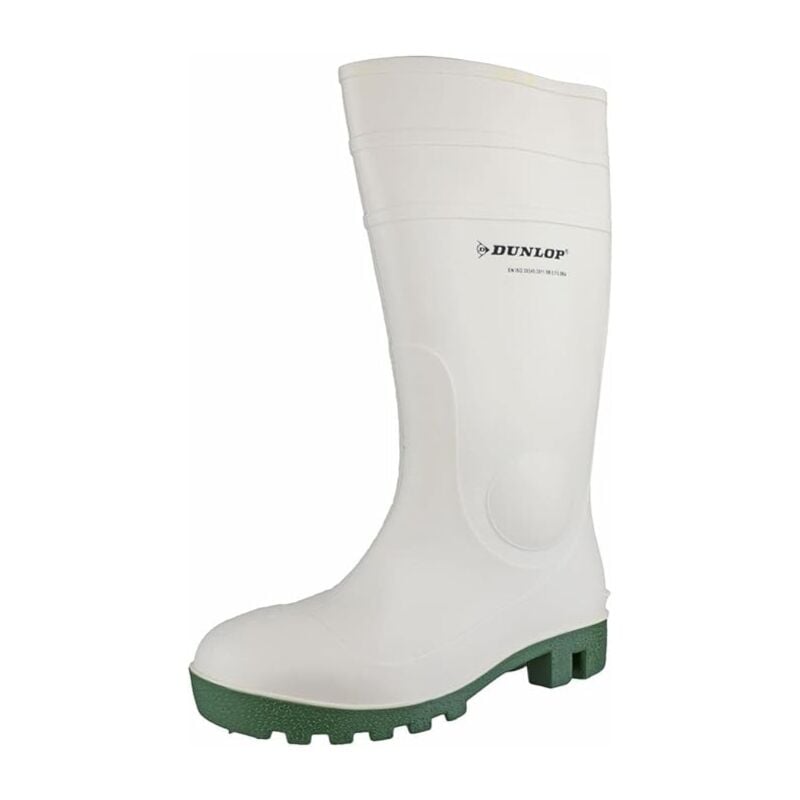 foto del prodotto stivali di sicurezza in pvc bianco verde en 345 misura scarpe 37