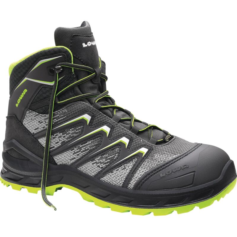 foto del prodotto stivali di sicurezza larrox work gtx grigio mid size 48 grigio verde s3 ci hi hro src