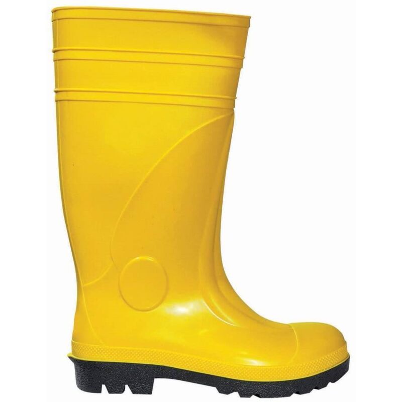 foto del prodotto stivali pluto pvc s5 puntale acciaio n.46 giallo