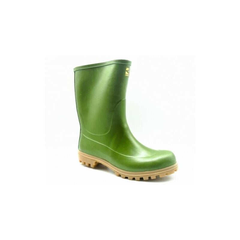 foto del prodotto stivali pvc tronchetto verde art. 06301 40