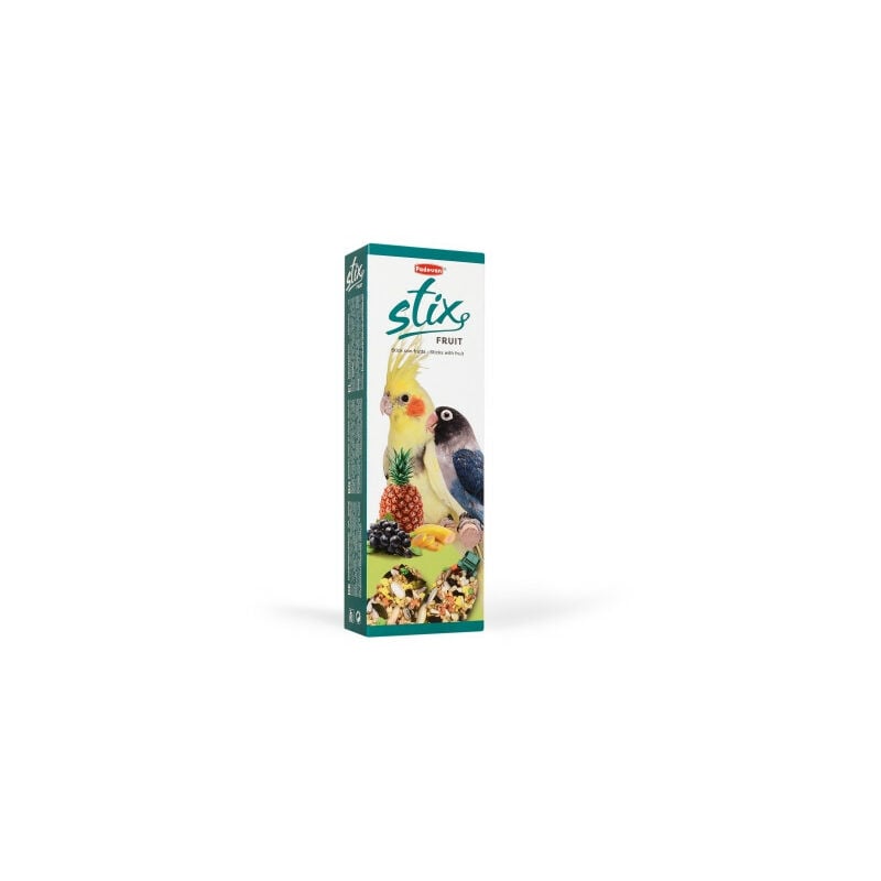 foto del prodotto stix fruit per parrocchetti da 100 gr padovan