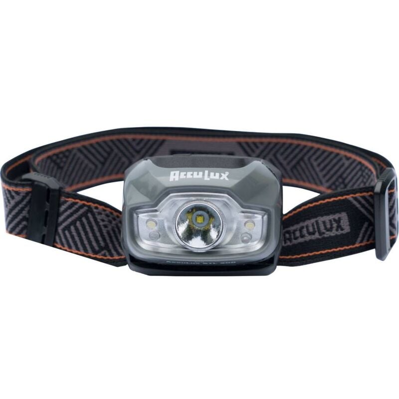 foto del prodotto stl 200 led monocolore lampada frontale a batteria 200 lm 438012 acculux
