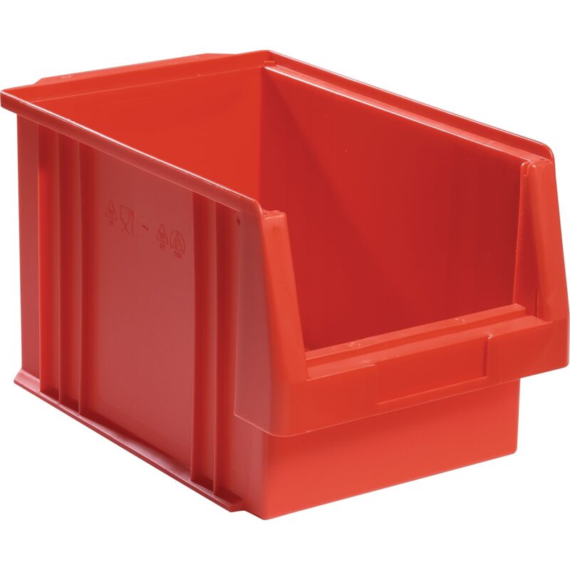foto del prodotto stoccaggio bin plk 2a rosso 330 297x213x200 mm