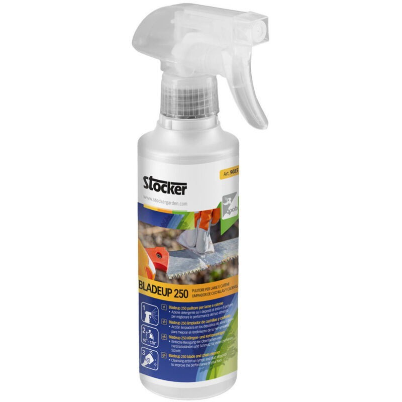 foto del prodotto stocker bladeup 250 pulitore per lame e catene 250 ml