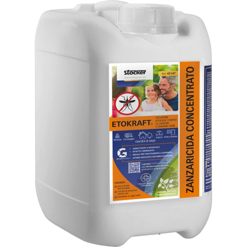 foto del prodotto stocker etokraft insetticida antizanzare 5 l pmc