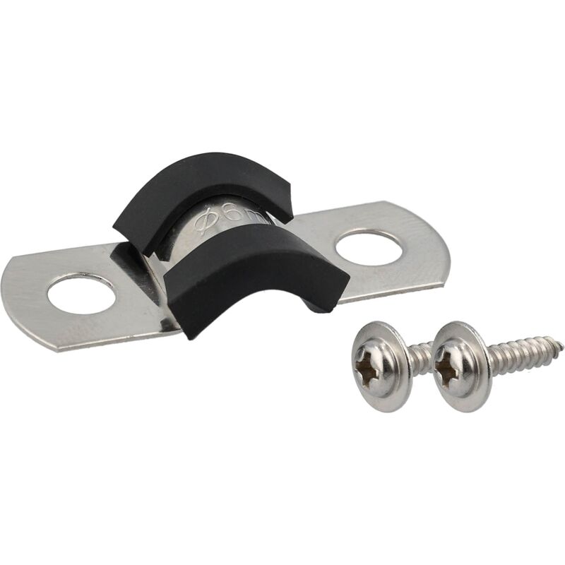 foto del prodotto stocker fissatubo a u sfuso 6 mm per geyser pezzo singolo