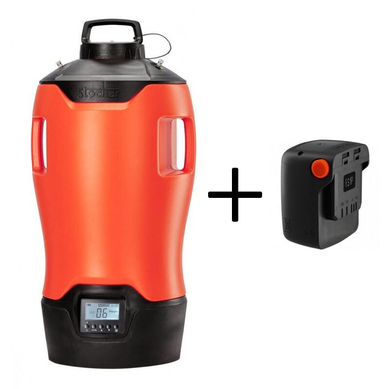 foto del prodotto stocker geyser nebulizzatore antizanzare e 25 mi 21v batteria 2.6 ah 21 v