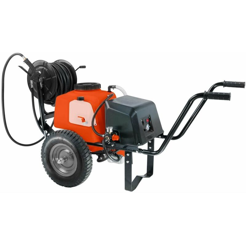 foto del prodotto stocker pompa a carriola a batteria 60 l