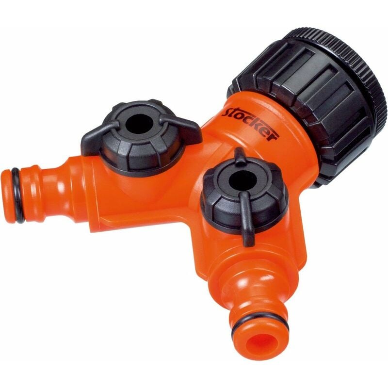 foto del prodotto stocker raccordo rubinetto a 2 uscite 1 2 3 4