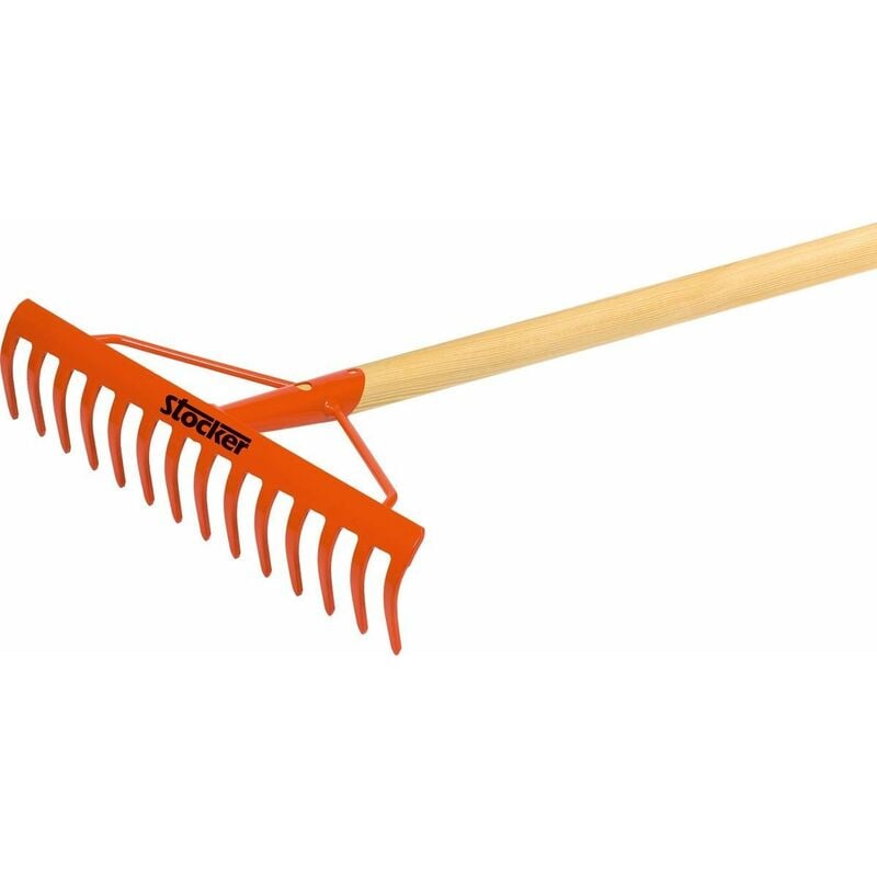 foto del prodotto stocker rastrello a 14 denti con manico