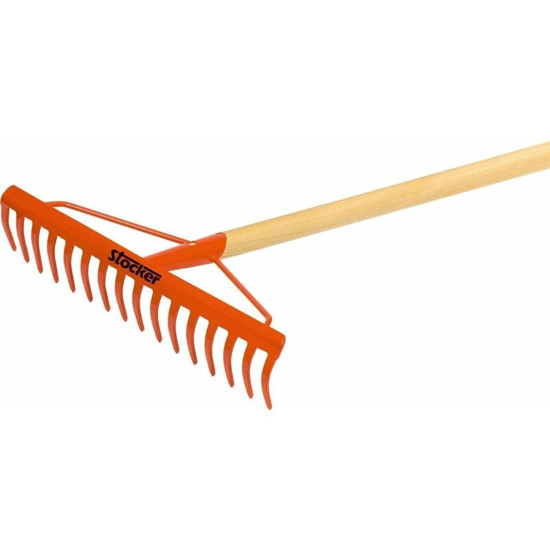 foto del prodotto stocker rastrello a 16 denti con manico