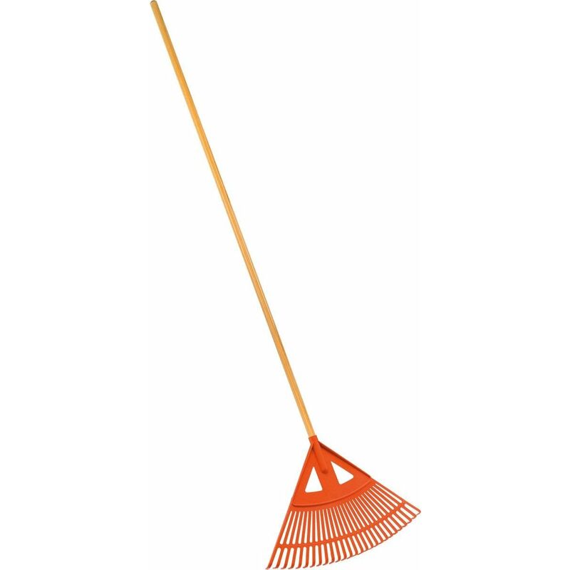 foto del prodotto stocker scopa per erba fogliame con manico 182 cm