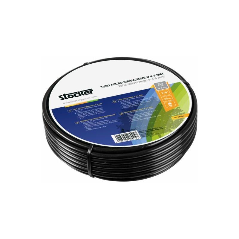 foto del prodotto stocker tubo micro irrigazione d4 6mm