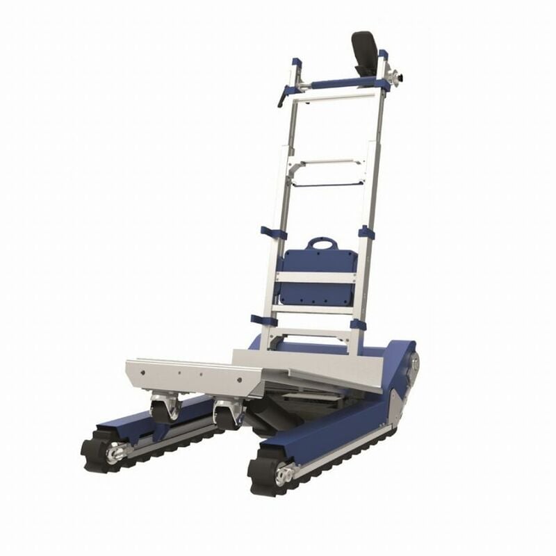foto del prodotto stockman carrello elevatore elettrico cingolato in alluminio 420 kg ct420