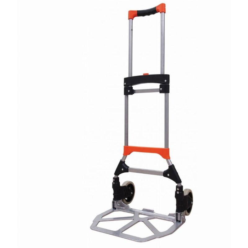 foto del prodotto stockman - carrello manuale pieghevole in alluminio da 80 kg - str80n