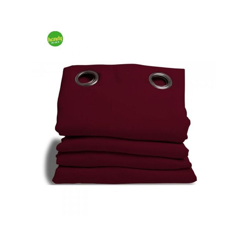 foto del prodotto stof tenda avana sa misura 140 x 280 cm colore bordeaux