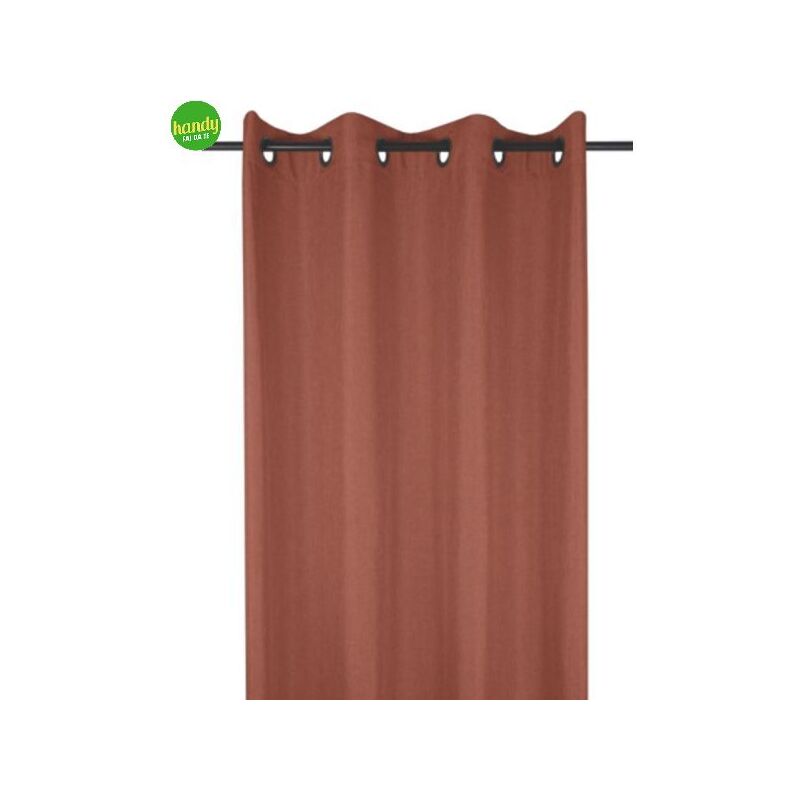 foto del prodotto stof tenda bea terracotta 140 x 260 cm