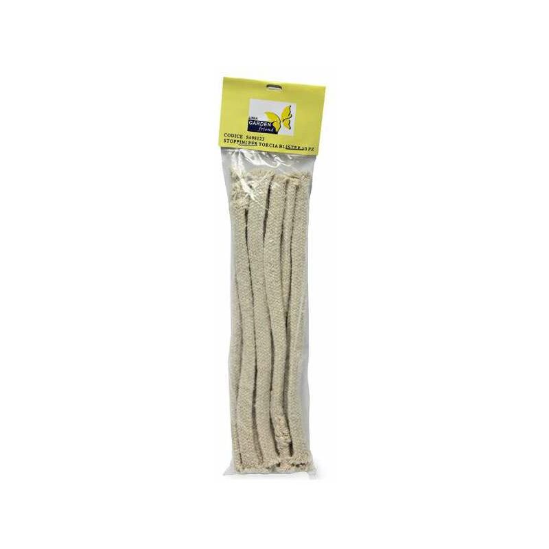 foto del prodotto stoppino torce bamboo 1,0 h 12 pz 10 gardenfriend