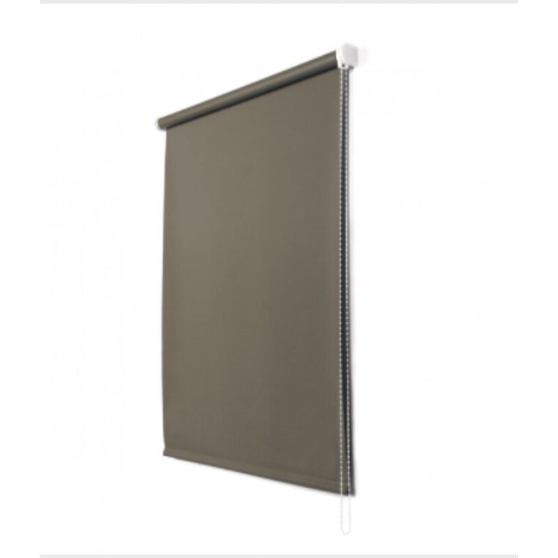foto del prodotto stor planet roll up opaco tenda a rullo oscurante colore tortora 120x250cm