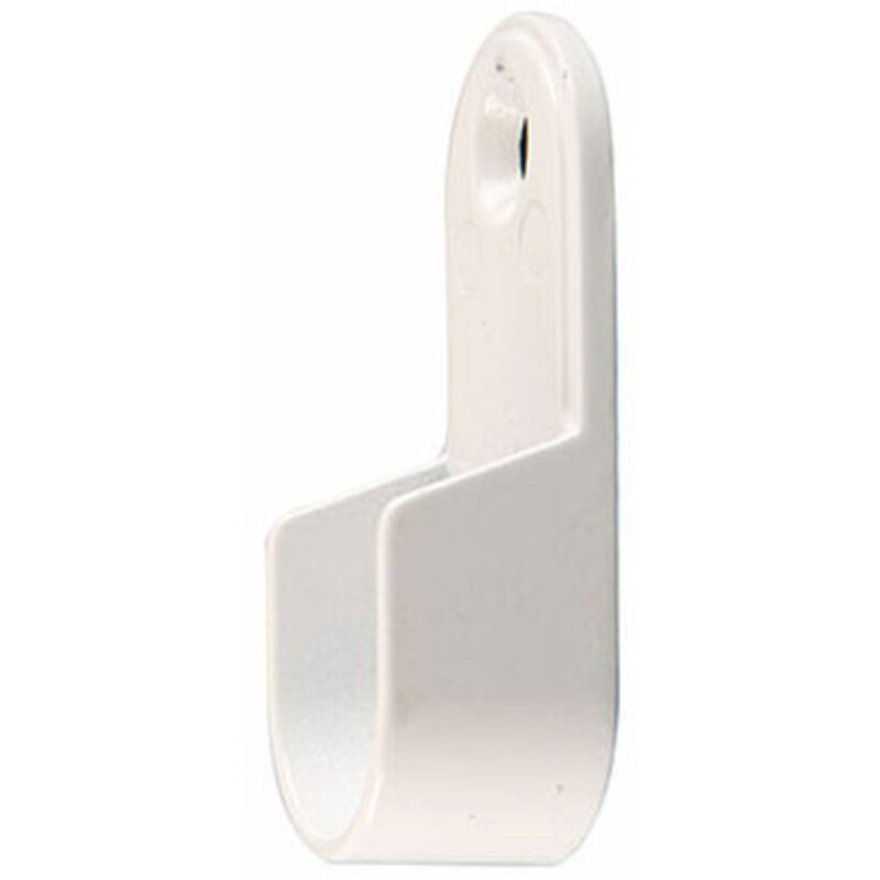 foto del prodotto stor planet supporto per asta dell armadio cintacor bianco ovalada 15 x 25 mm 2 unit 