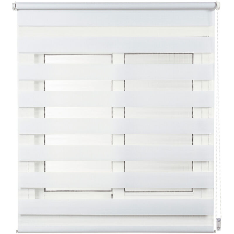 foto del prodotto stor planet tenda a rullo clip fix night day white 60x180cm