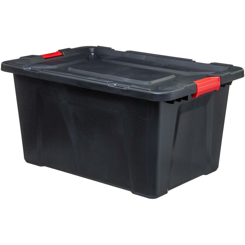 foto del prodotto store n box 100l scatola di plastica nera 5five