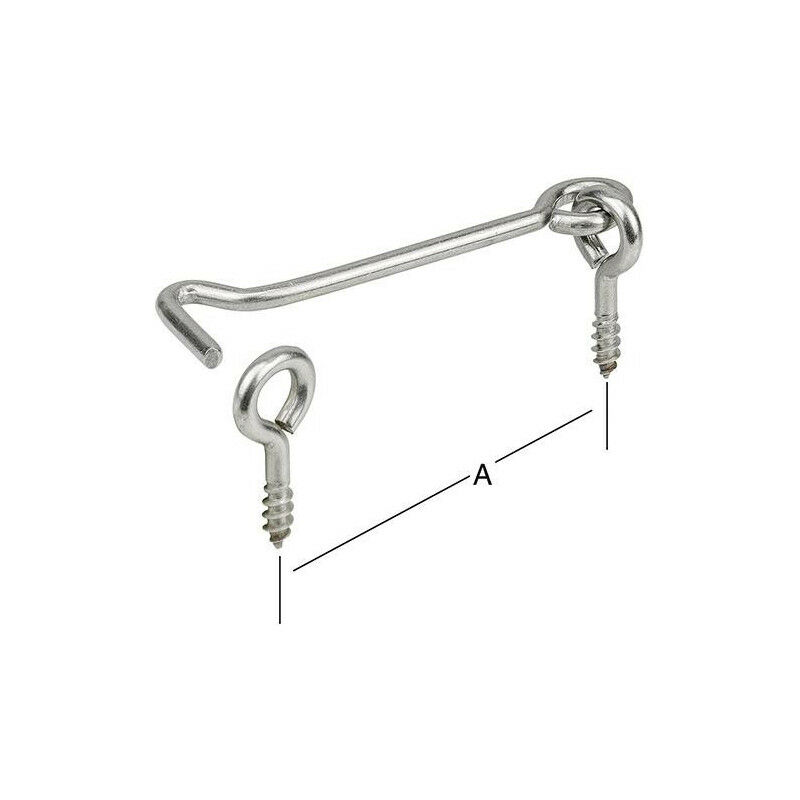 foto del prodotto storm storm hook da 120 mm in acciaio inossidabile v2a