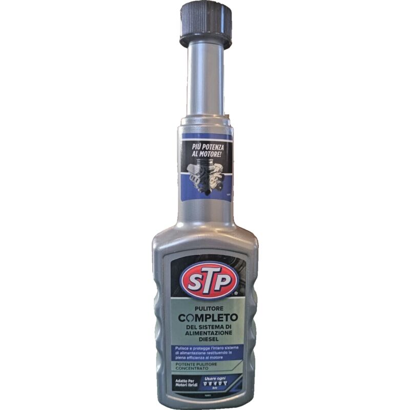 foto del prodotto stp additivo pulitore completo diesel per sistema di alimentazione latta 200 ml
