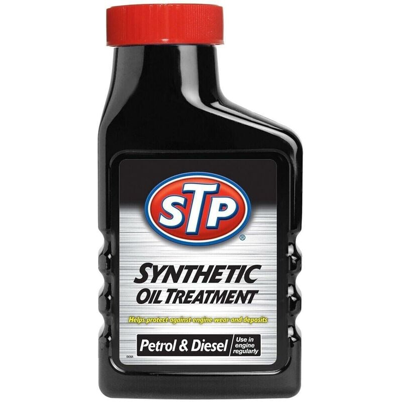 foto del prodotto stp trattamento olio sintetico benzina diesel riduzione usura motore auto 300 ml