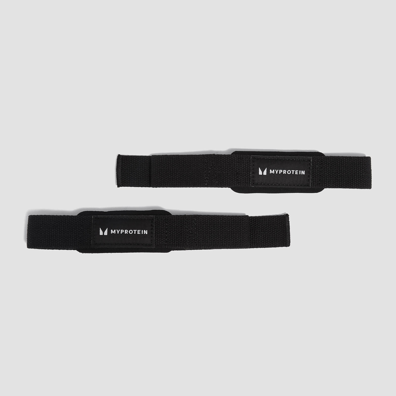 foto del prodotto straps sollevamento pesi imbottiti myprotein nere