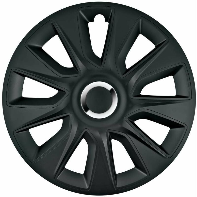 foto del prodotto stratos rc black set 4 copricerchi d.13 