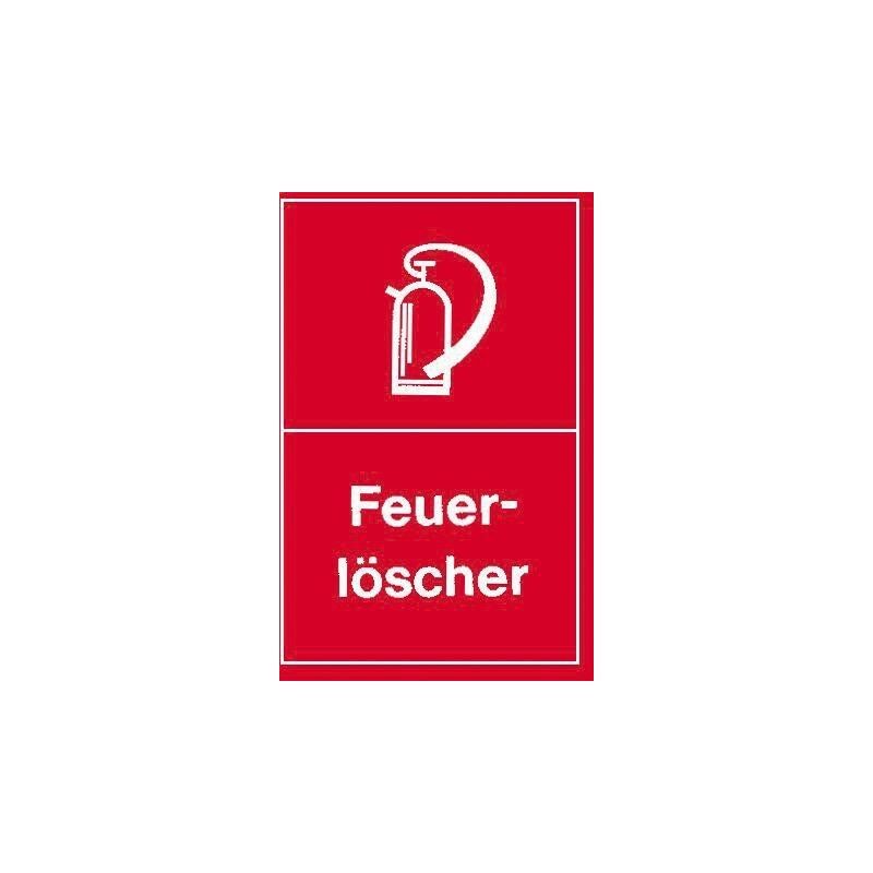 foto del prodotto strecken warnschild 250x150mm feuerl scher