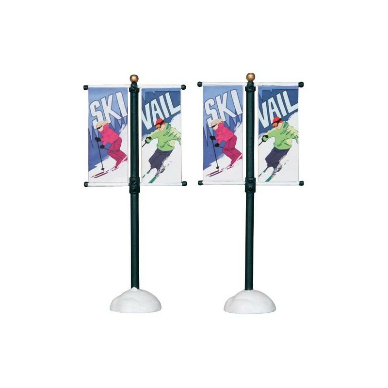 foto del prodotto street pole banner set of 2 cod. 24496