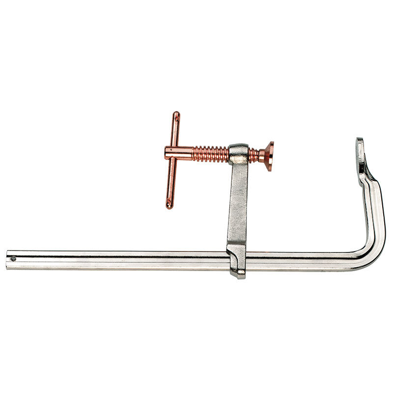 foto del prodotto strettoio a vite in acciaio x meccanica 400 mm fervi m018 0400