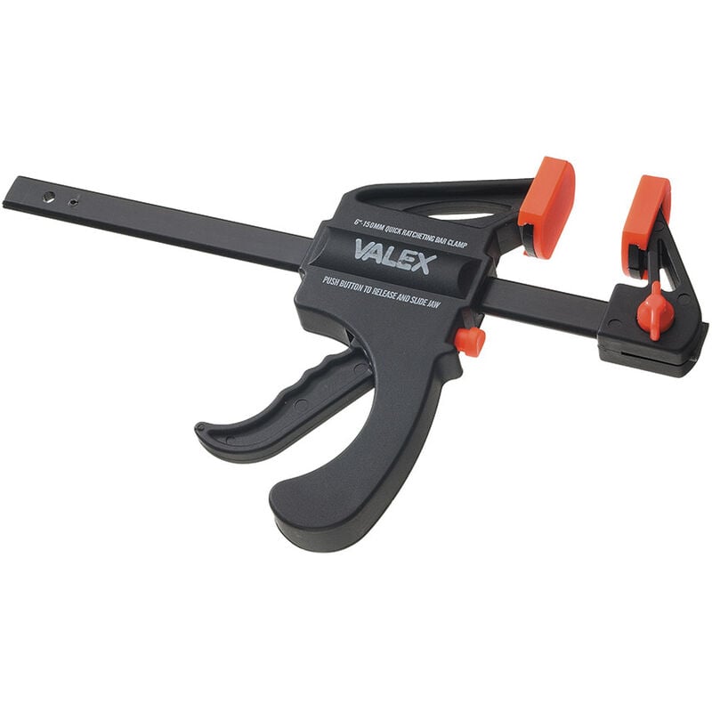 foto del prodotto strettoio reversibile a sgancio rapido valex 1454625 100 x 45 mm, apertura 100 mm