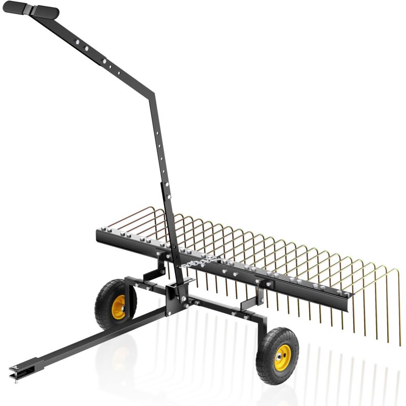foto del prodotto strigliatore a molle trainato per prato 60 larghezza di lavoro 148 cm arieggiatore per trattorini quad wiltec