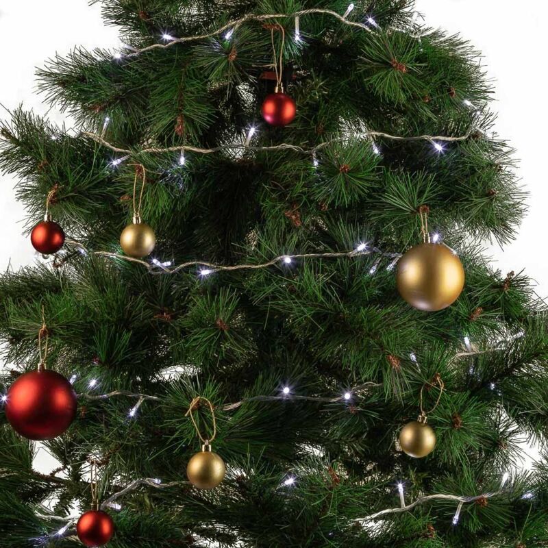 foto del prodotto stringa di luce fata led interno 10m ho xmas 009 ip20 10m w 