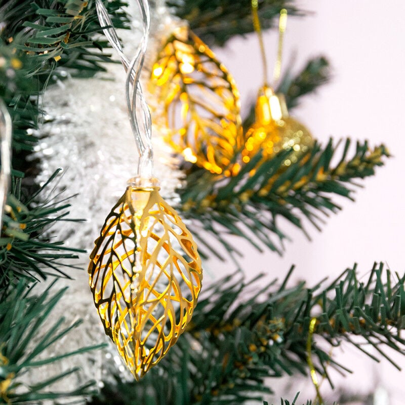 foto del prodotto stringa di luce fata led interno 2m ho-xmas-046-ip20-2m-ww