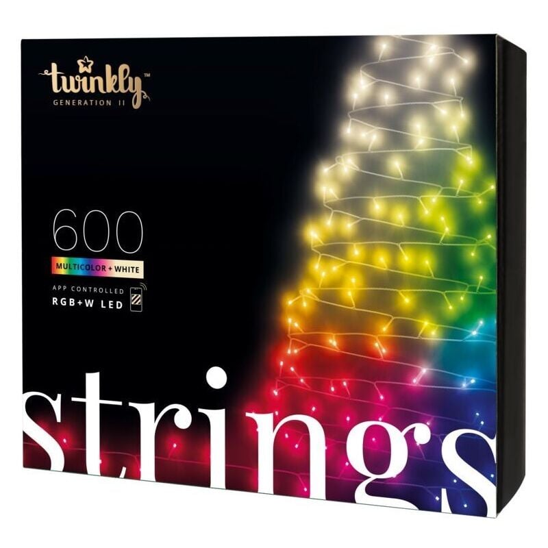 foto del prodotto stringa luci di natale 600 led twinkly strings
