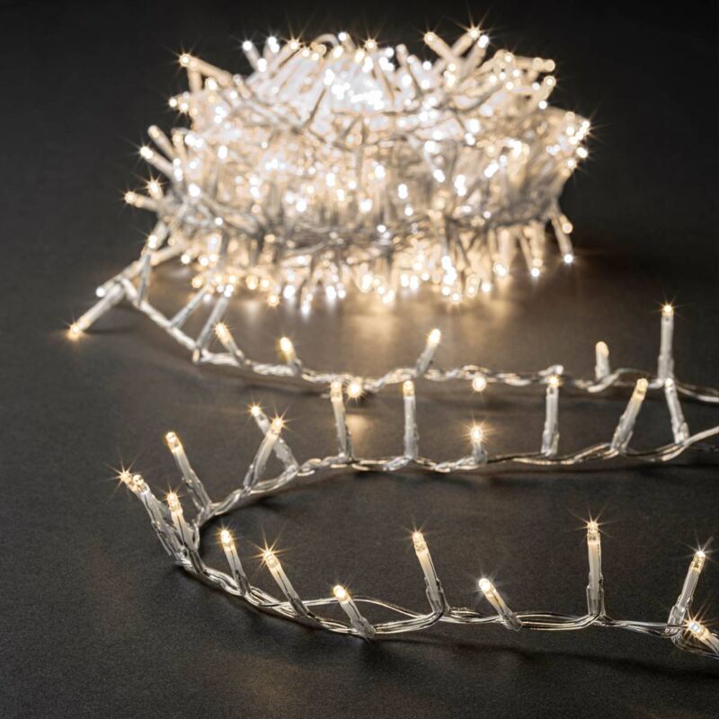 foto del prodotto stringa luminosa per esterni 1000 led bianco caldo 10m feeric lights christmas