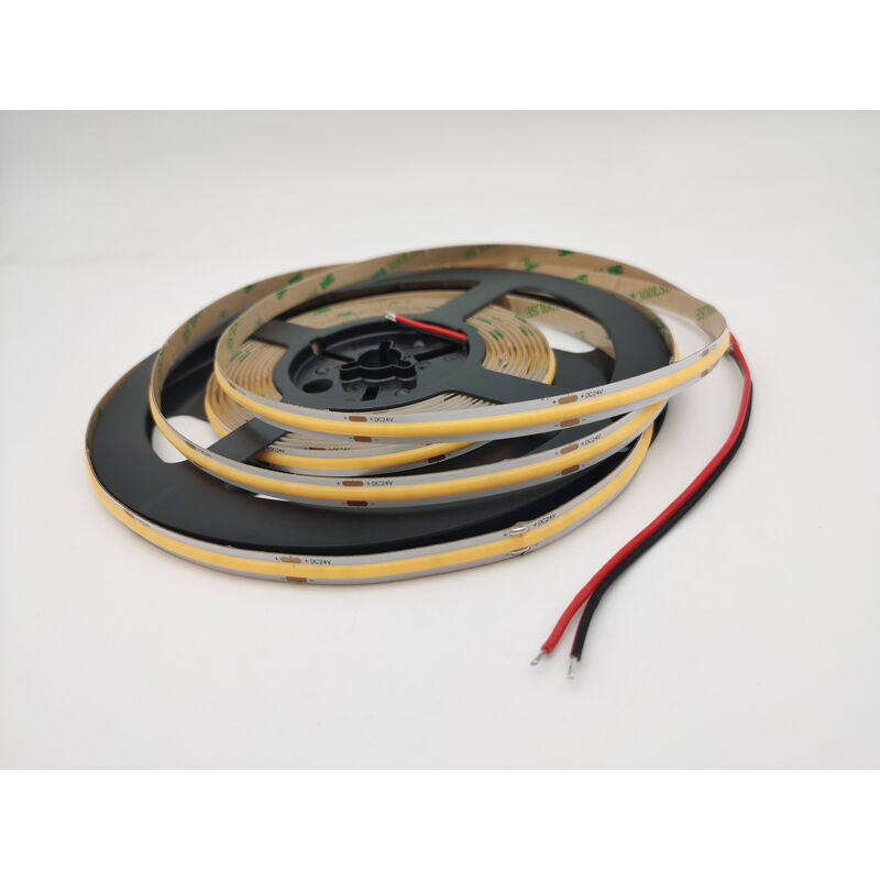 foto del prodotto strip led 24v cob 15w m luce fredda 6000k 5 metri 